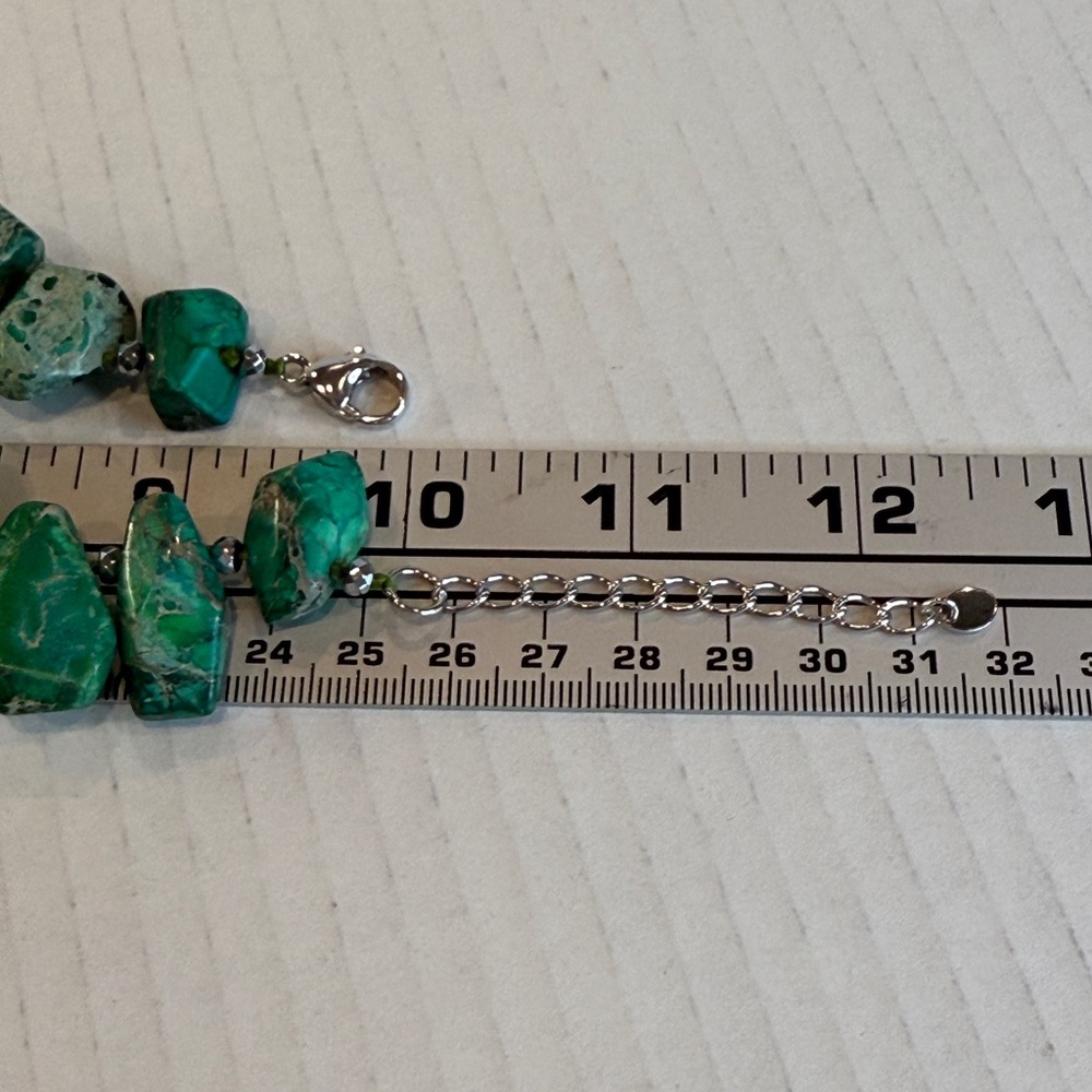 🆕 💚 King Jasper Goddess Necklace – Iris & Lily London – Sterling Silver 💚 - Picture 7 of 16